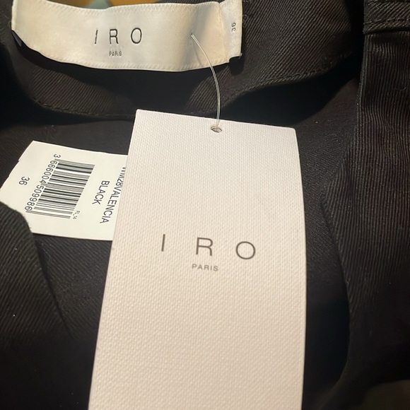 Iro Valencia Jumpsuit, Black Size 36 (Size 4) NWT - Picture 10 of 13